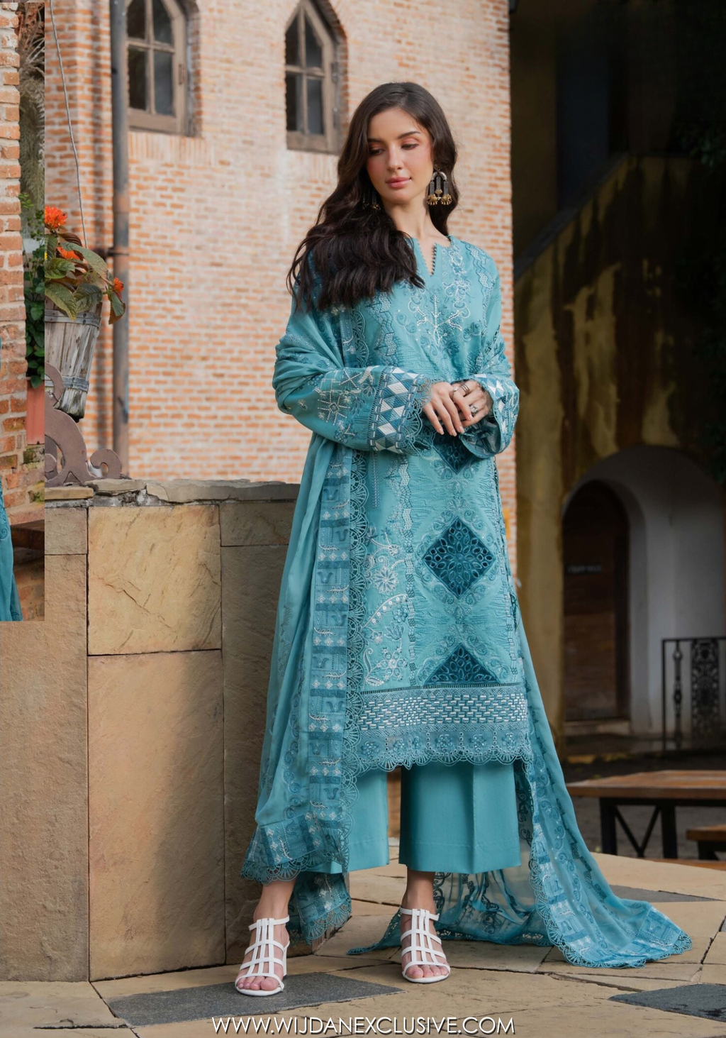 Amani by Marjjan | Unstitched Embroidered Viscose Collection - 2026 (MSV-10/B)