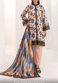 Laira 3pc Un-Stitched Printed Lawn Collection by Sana & Sara D-08