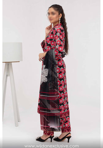 Aleezay Superior Airjet Bana Dora Lawn Collection'25 by Fatima's D-08