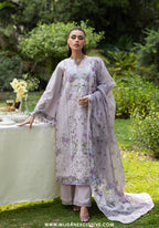 Elaf Unstitched Luxury Lawn Vol-II Collection - 2026 (ELQ-4B)