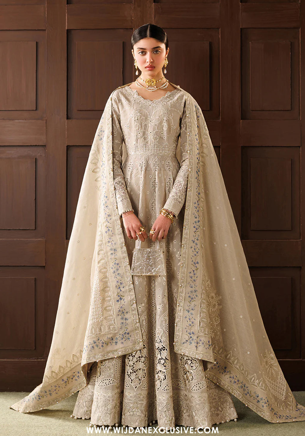 Baroque Unstitched Embroidered Eid Lawn Collection - 2026 (D-03)