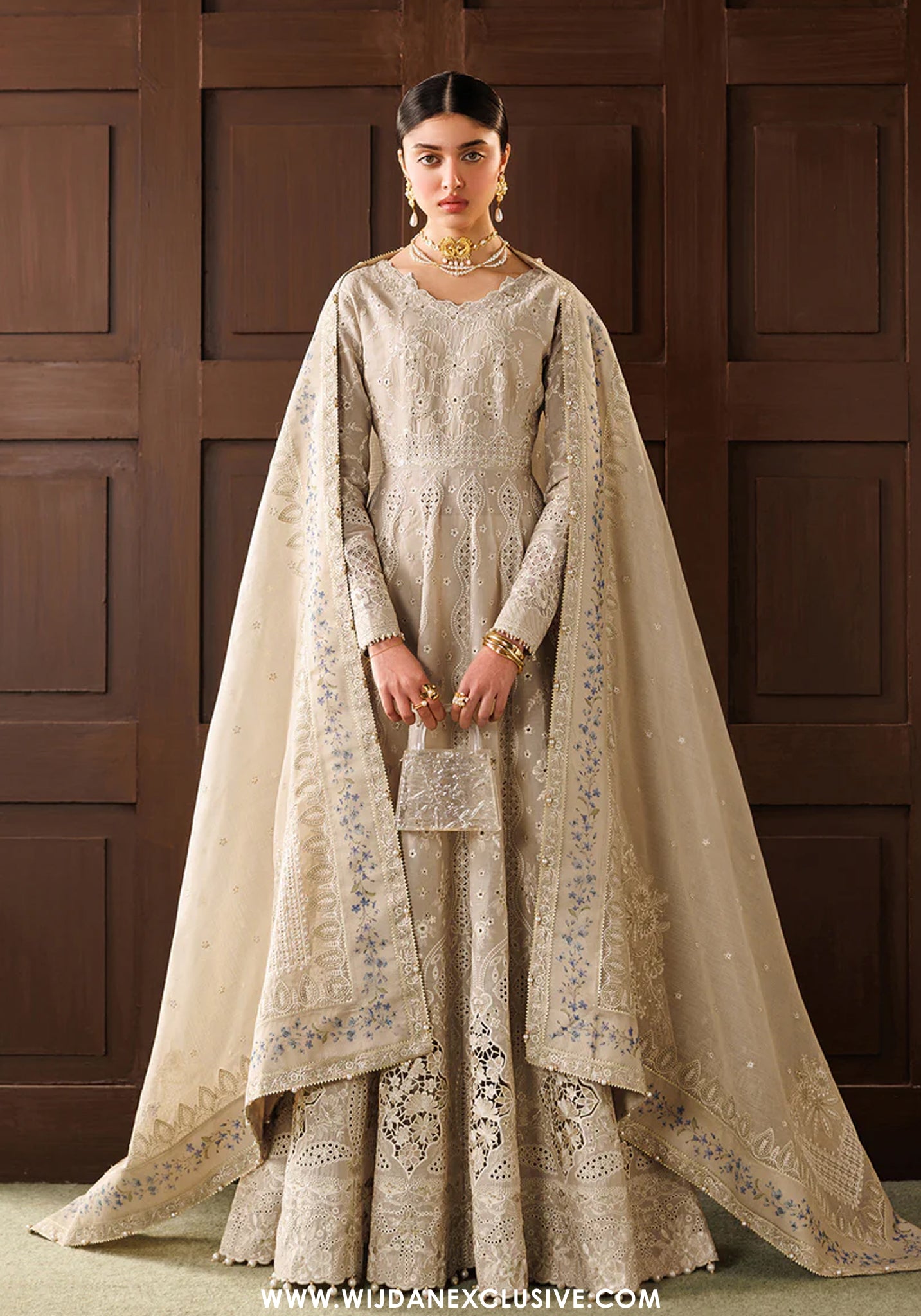 Baroque Unstitched Embroidered Eid Lawn Collection - 2026 (D-03)