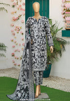Elegant by HZ Textile | Unstitched Embroidered Lawn Collection - 2026 EC-1020