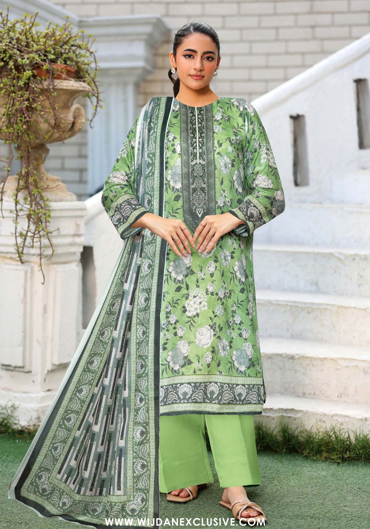 Amber by Johra | Unstitched Printed Lawn Collection
