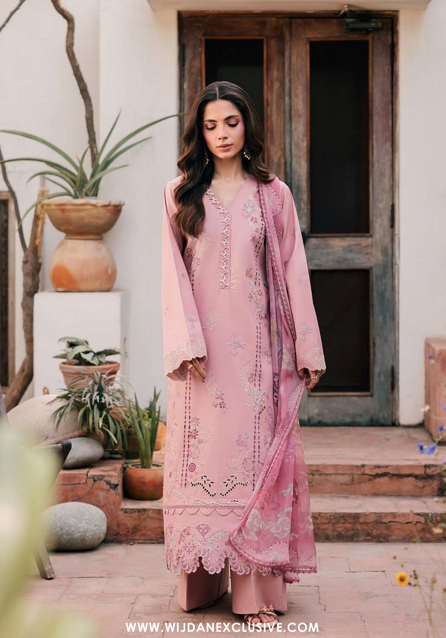 Zync by Florent | Unstitched Festive Lawn Collection - 2026 (FZ-6A)