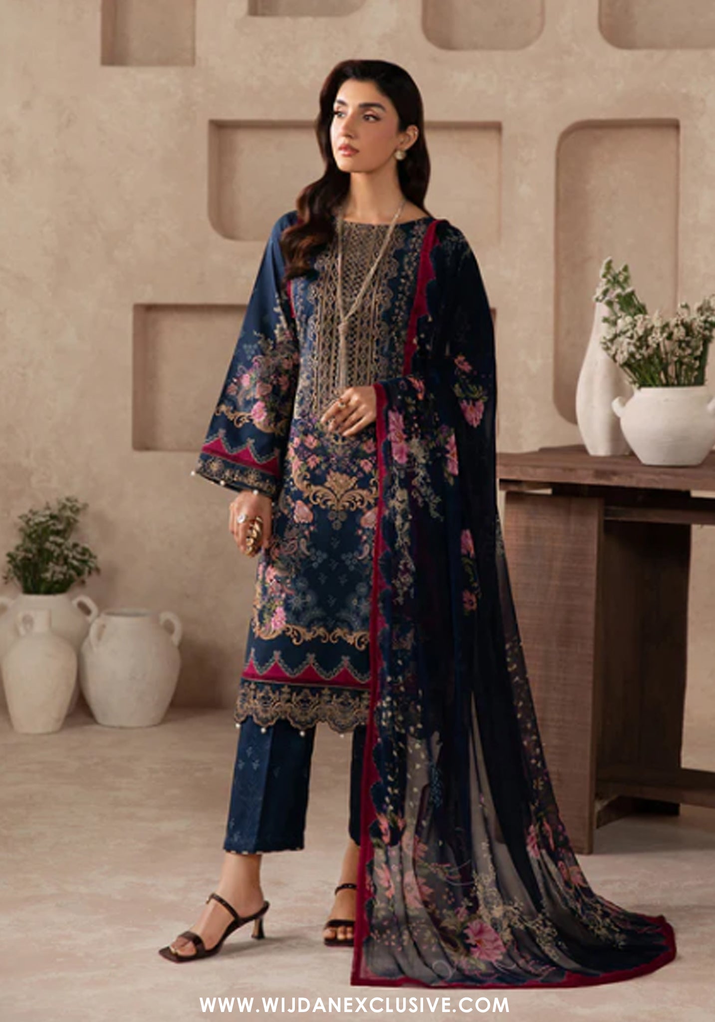 Syra by Gulaal | Unstitched Printed & Embroidered Lawn Collection - 2026 (ALUXE)