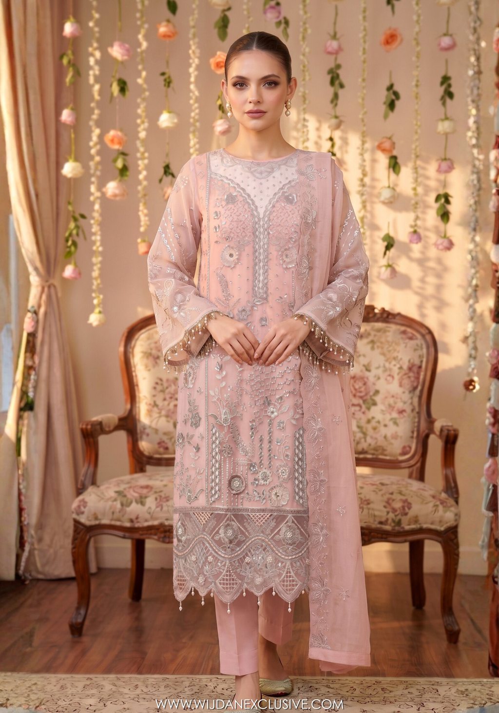 Anaya Noor by Zebtan | Unstitched Luxury Formal Vol-02 Collection - 2026 (AN-08)