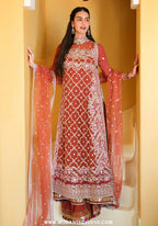Bachelorette Chronicles by Mushq | Unstitched Embroidered Chiffon Collection'26 (ROSE ROMANCE)