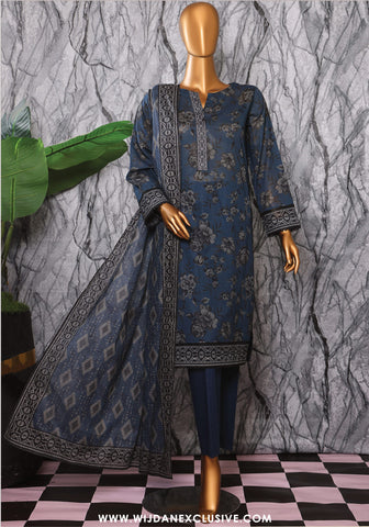 HZ Unstitched Platinum Digital Printed Lawn Collection - 2025 PPC-409