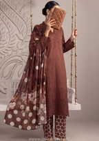 Neesha by Amna Khadija | Stitched 3pc Embroidered Collection - 2026 (D-08)