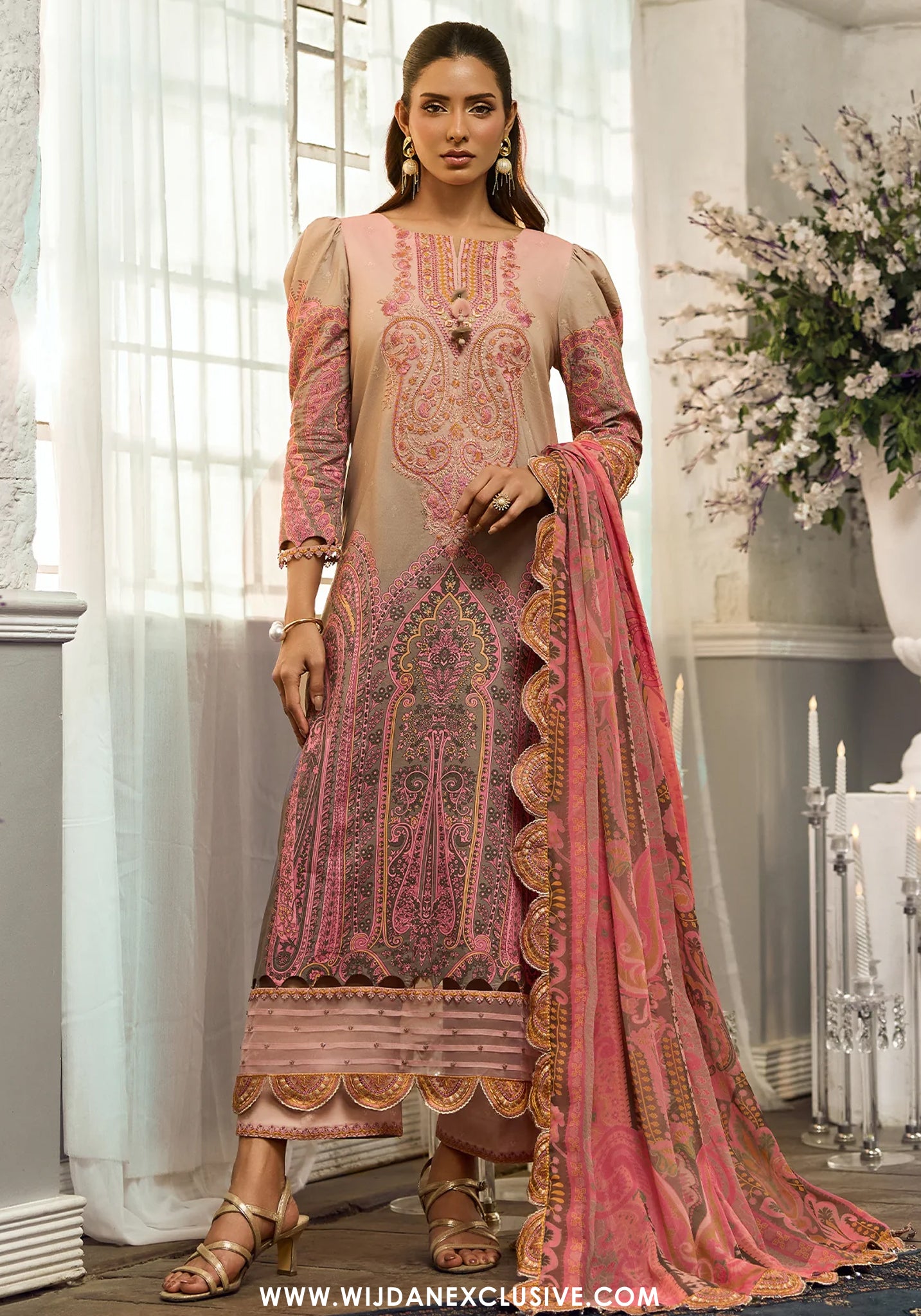 Sunshine by Charizma | Unstitched Embroidered Lawn Vol-02 Collection - 2026 (CSN6-17)