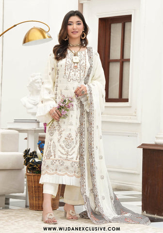 Cocktail Unstitched Embroidered Viscose Collection - 2025 D-04