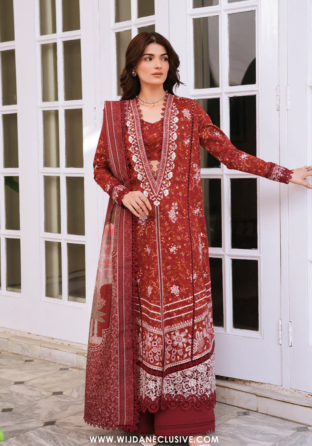 Florette by Afrozeh | Unstitched Pre-Eid Lawn Collection - 2026 (ELYNDRA)