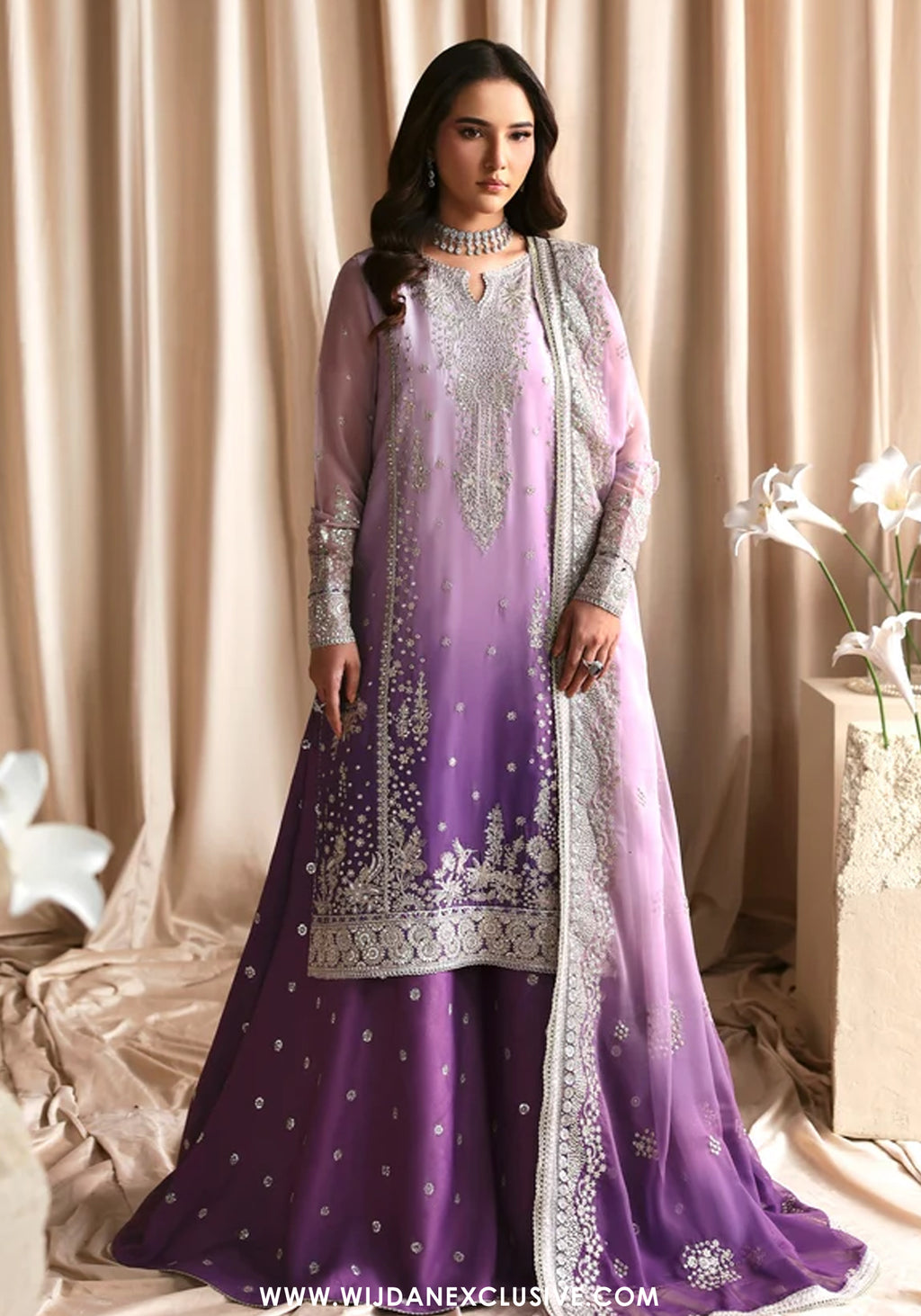 Siraya by Zarif | Unstitched Printed & Embroidered Formal Collection - 2026 (NIGAH)