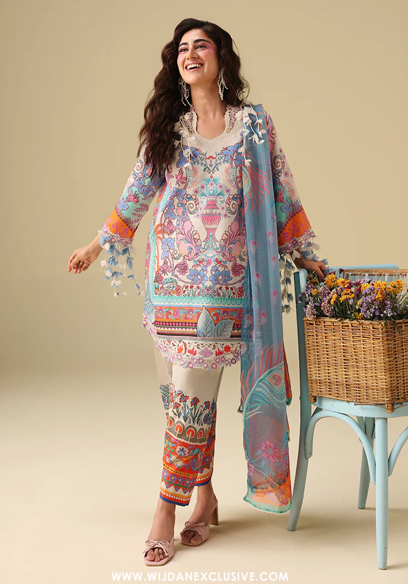 Soleil by Mushq | Unstitched Printed & Embroidered Lawn Collection - 2026 (EDEN WHISPER)