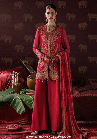 Panache Unstitched Luxury Chiffon Collection - 2025 by Saad Shaikh D-01