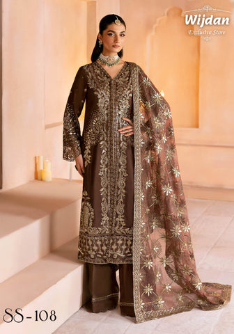 Shehnai Raw Silk Collection'25 Vol-01 by Ramsha SS-108