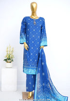 Bin Saeed Stitched Exclusive Printed Lawn Vol-09 Collection – 2026 (D-07)