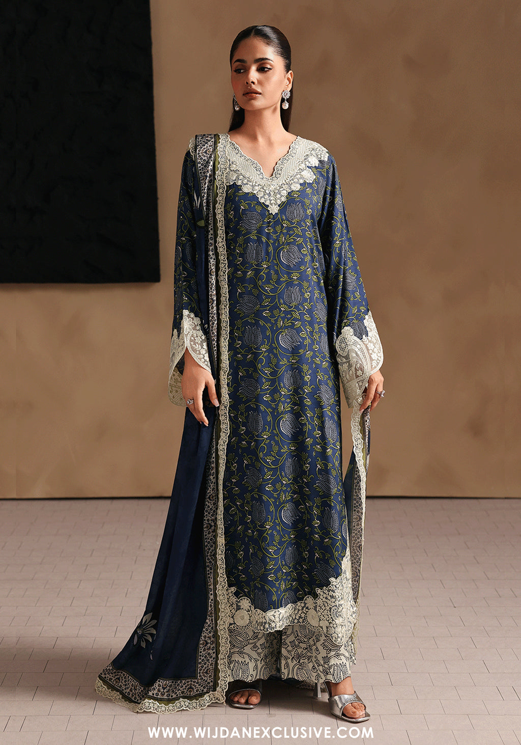 Naqsh by Ramsha | Unstitched Emb & Print Vol-02 Rawsilk'26 (RS-204)