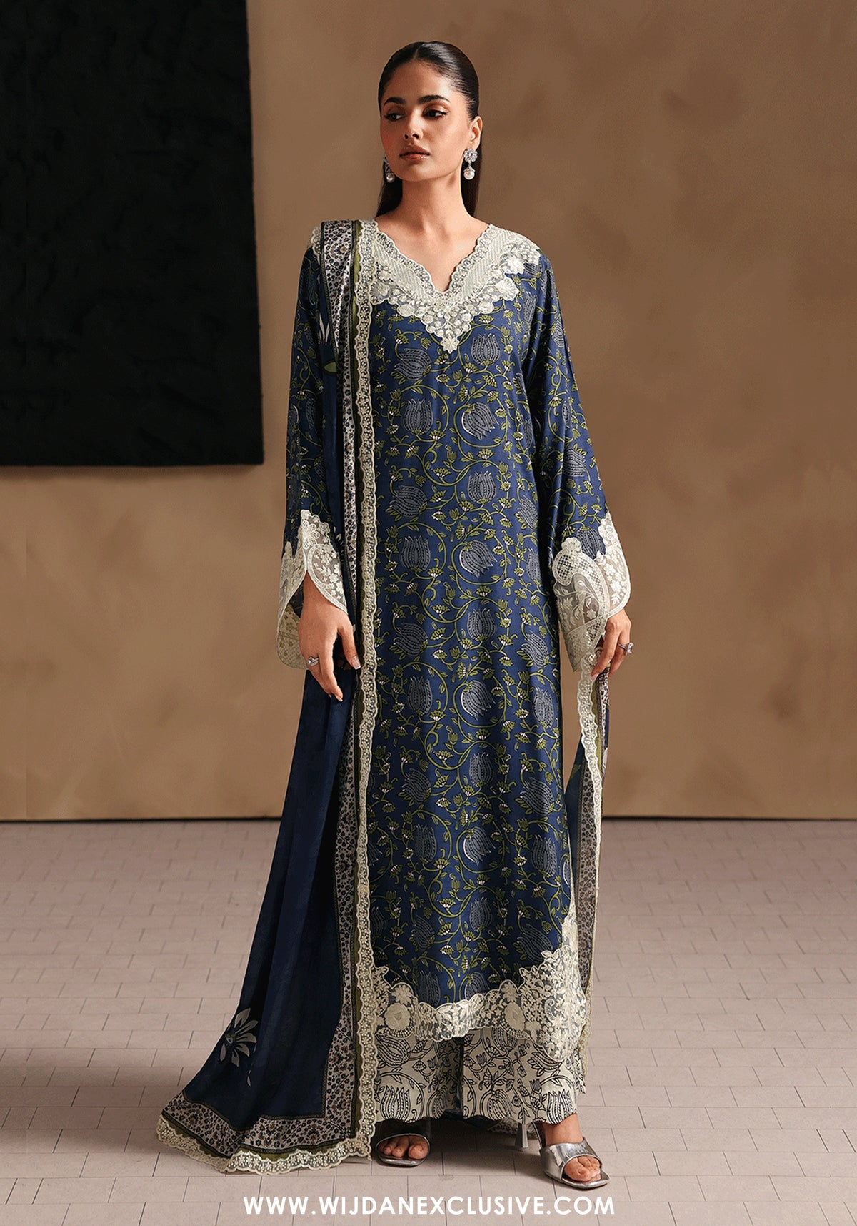 Naqsh by Ramsha | Unstitched Emb & Print Vol-02 Rawsilk'26 (RS-204)