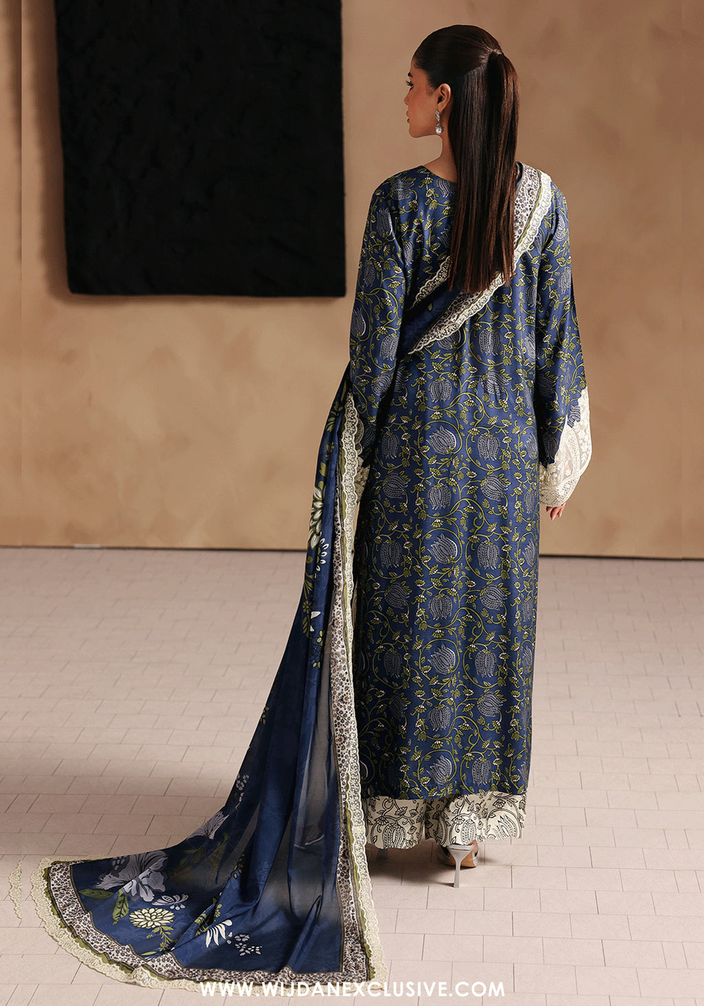 Naqsh by Ramsha | Unstitched Emb & Print Vol-02 Rawsilk'26 (RS-204)
