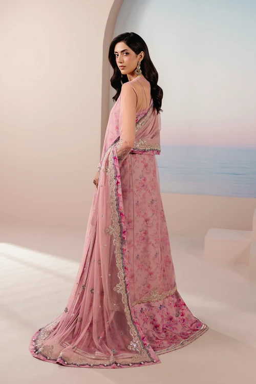 Roselle by Zarif | Unstitched Embroidered Formal Collection - 2026 (TWIRL)