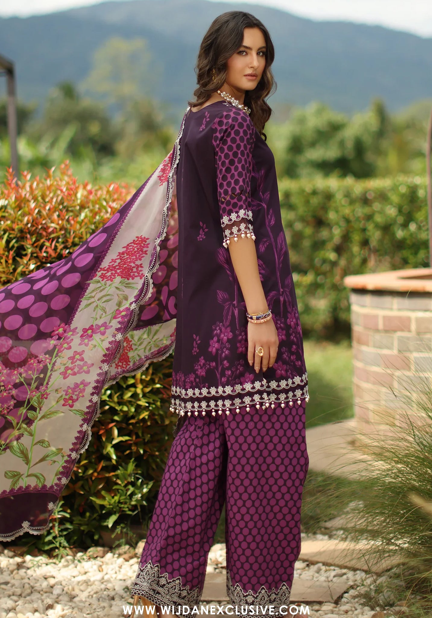 Combination by Charizma | Unstitched Embroidered Lawn Collection Vol - I (CC6-05)