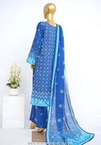Bin Saeed Stitched Exclusive Printed Lawn Vol-09 Collection – 2026 (D-07)