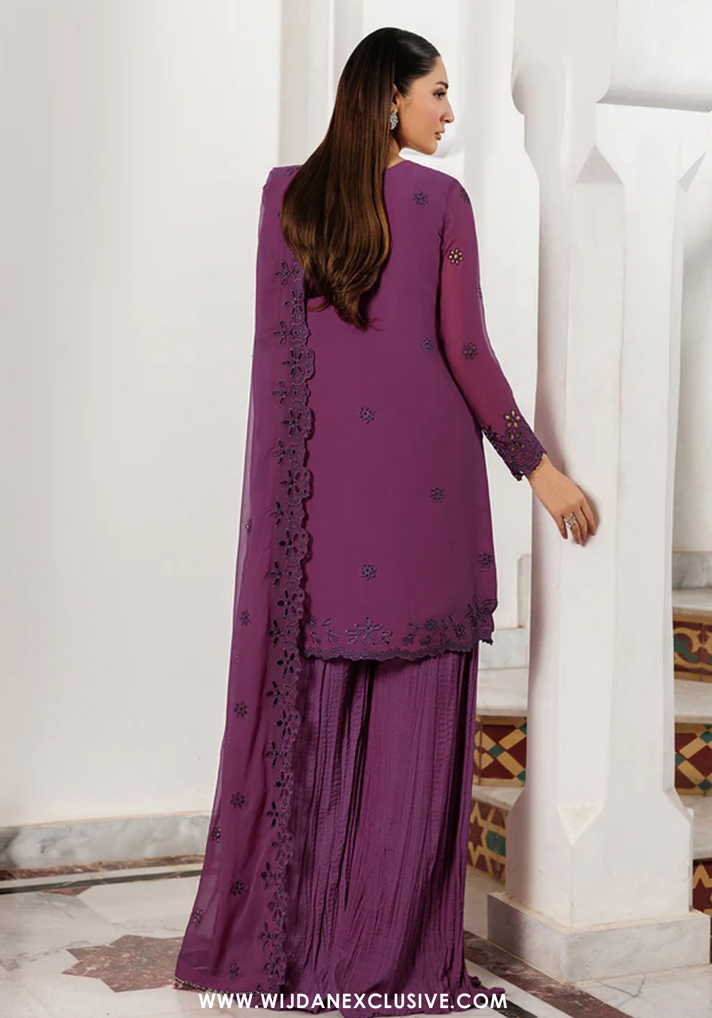 Nourah by Zarif | Unstitched Embroidered Formal Collection - 2026 (WADHAI)