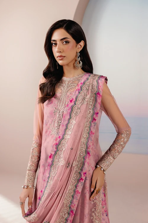 Roselle by Zarif | Unstitched Embroidered Formal Collection - 2026 (TWIRL)