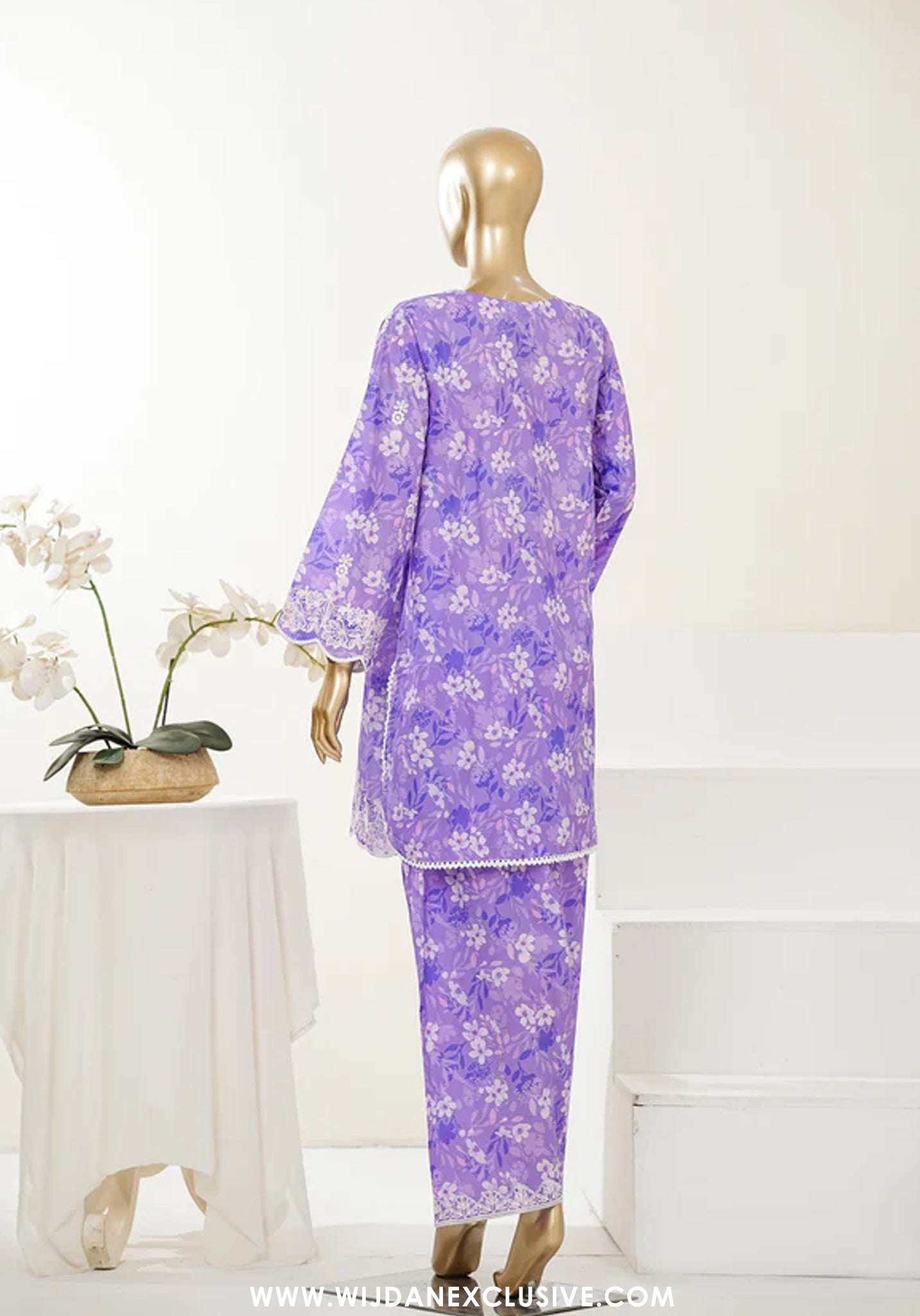 Summer Essentials by Amna Khadija | Stitched Embroidered 2PC Co-Ords Collection - 2026 (D-08)