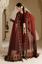 Chandni by Jazmin | Unstitched Embroidered Velvet Formal Collection - 2026 (D-10)