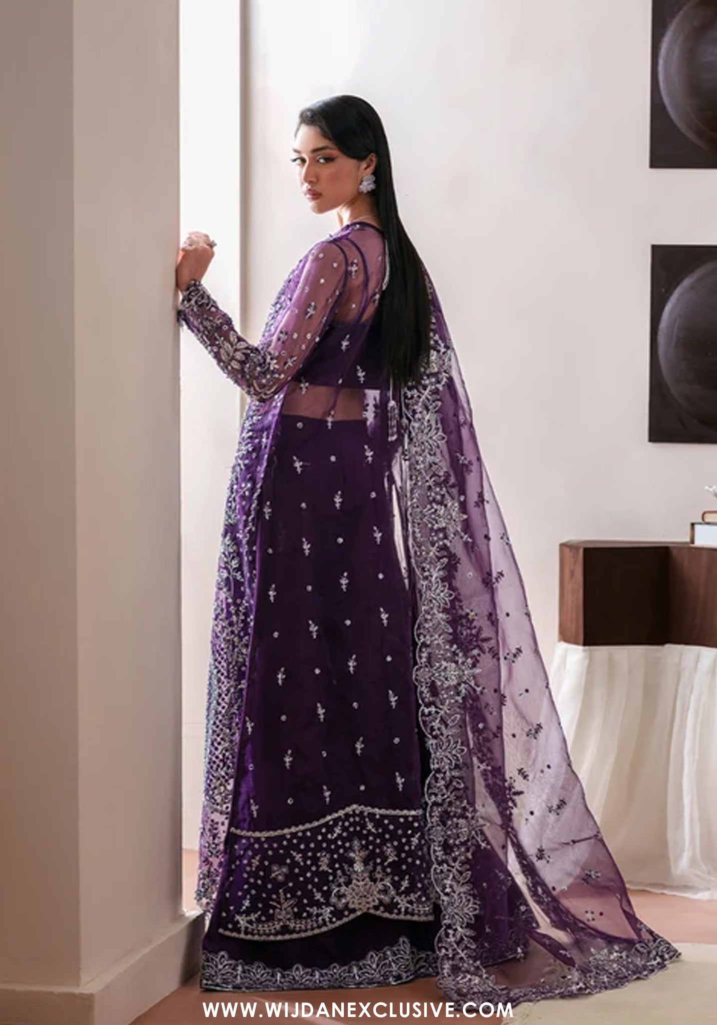 Starlit Jewels by Emaan Adeel | Unstitched Embroidered Festive Formal Collection - 2026 (TOURMALINE)
