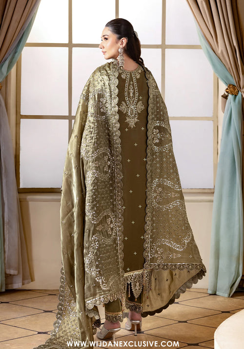 Aaina by Alizeh | Unstitched Silk Embroidered Wedding Collection - 2026 (HOORAB)
