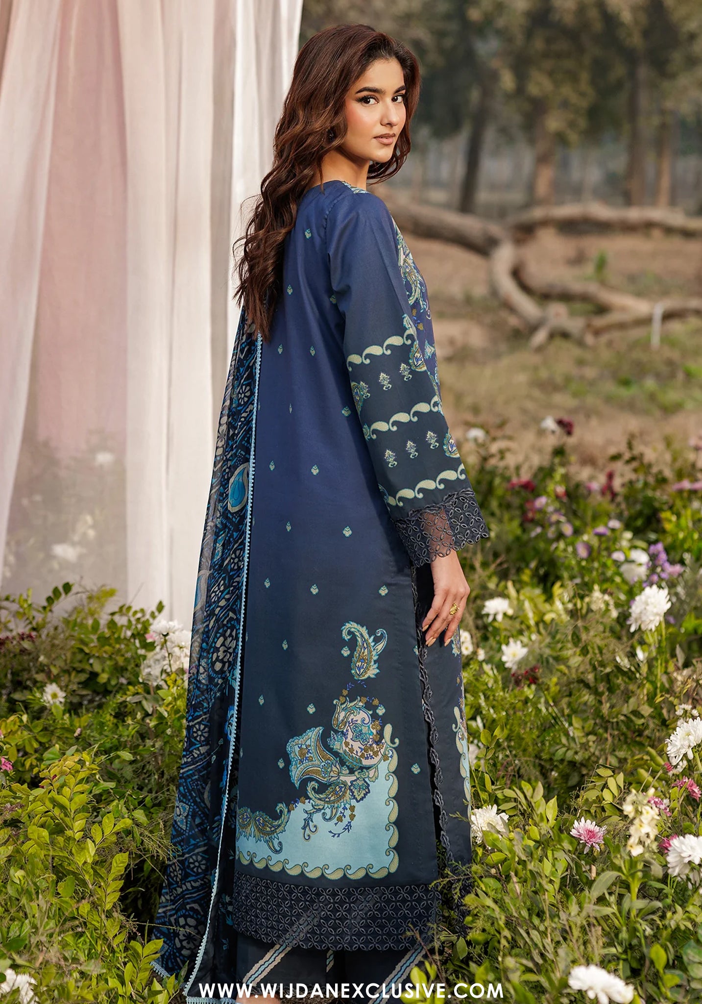 Rang e Bahar by Charizma | Unstitched Embroidered Lawn Vol-I Collection - 2026 (CRB6-03)