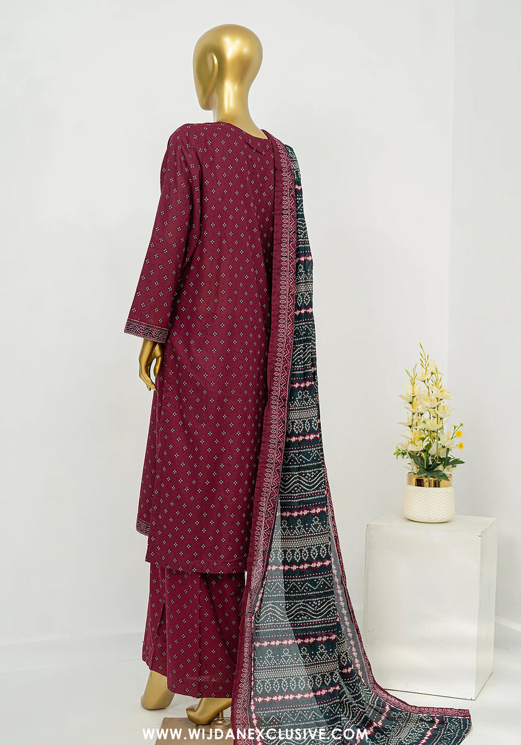 Bin Saeed Stitched Exclusive Printed Lawn Vol-08 Collection – 2026 (D-08)
