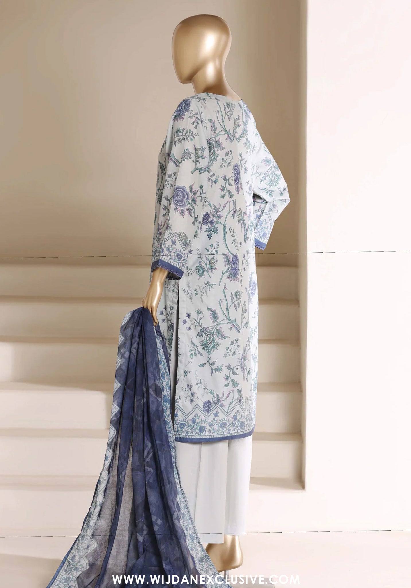 Sadabahar Stitched Printed Lawn Vol-05 Collection - 2026 (D-08)