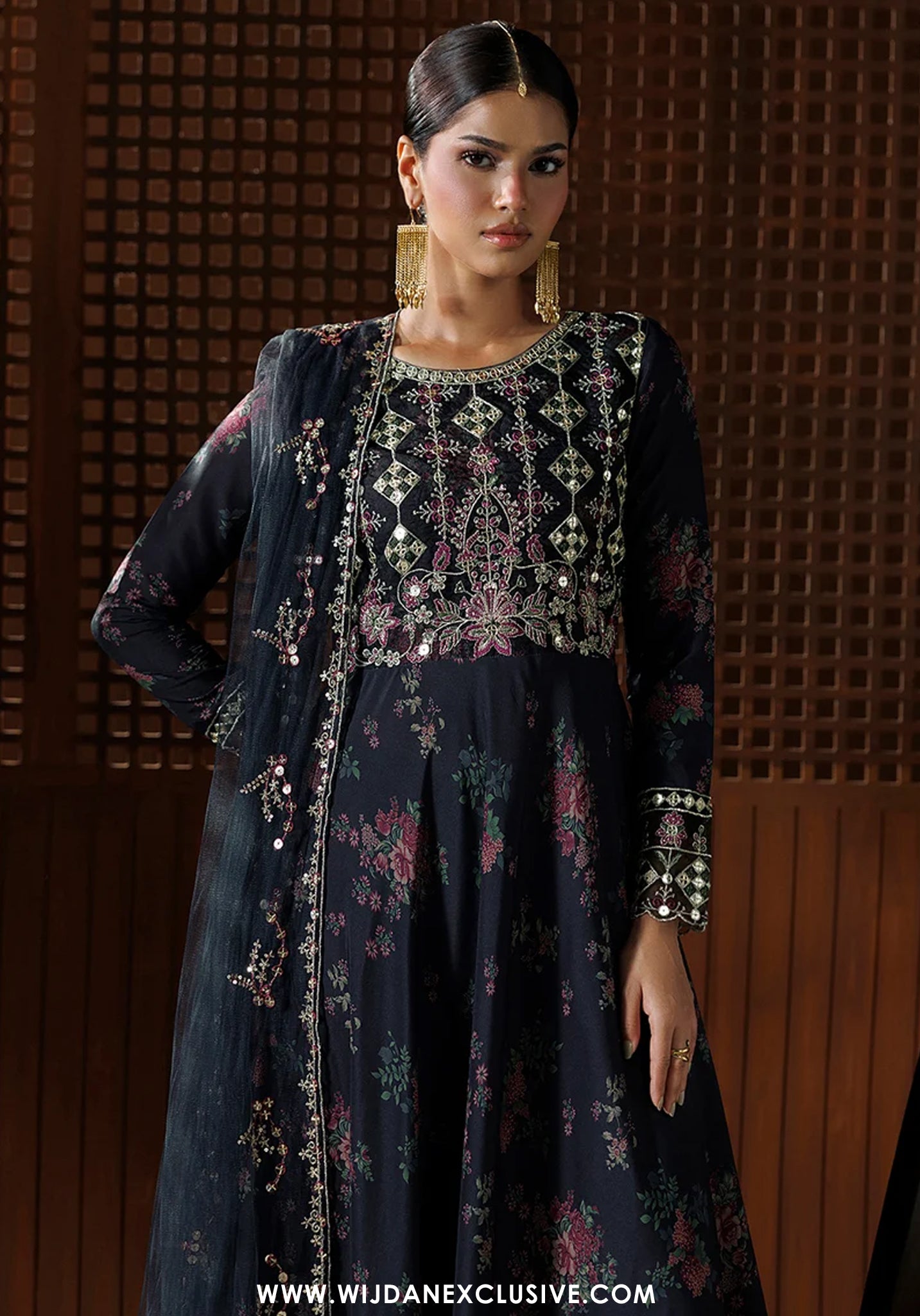 Riwayat by Esra | Stitched 3pc Embroidered Silk Collection - 2026 (SL-19)