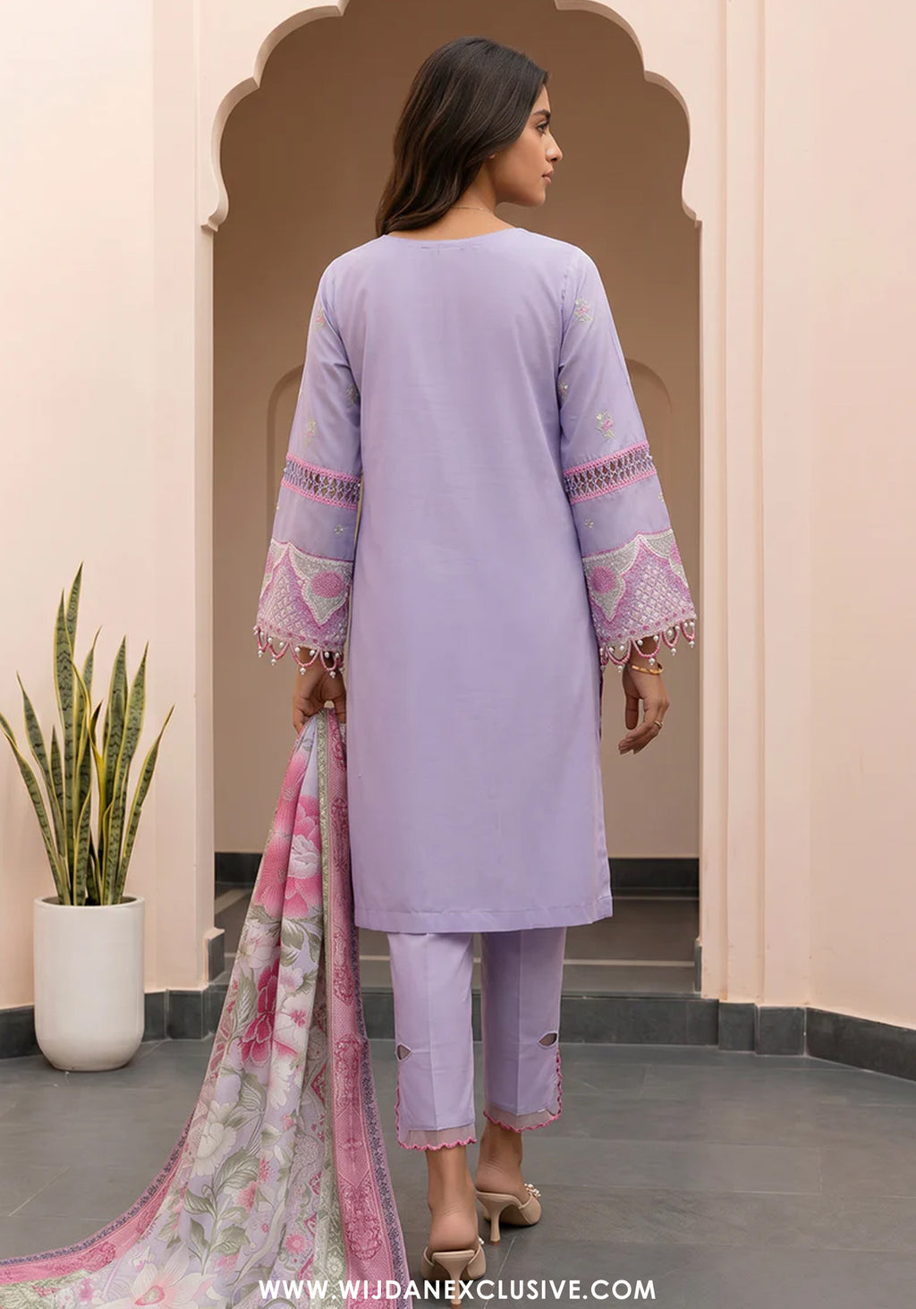 Zellbury Unstitched Signature Jacquard Embroidered Collection - 2026 (WUS-0614)
