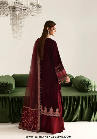 Zarposh by Emaan Adeel | Unstitched Velvet Collection - 2025 (NADIRA)