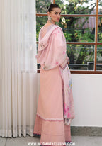 Qalamkar Unstitched Lawn Chikankari Eid Edit'26 (NOURA)