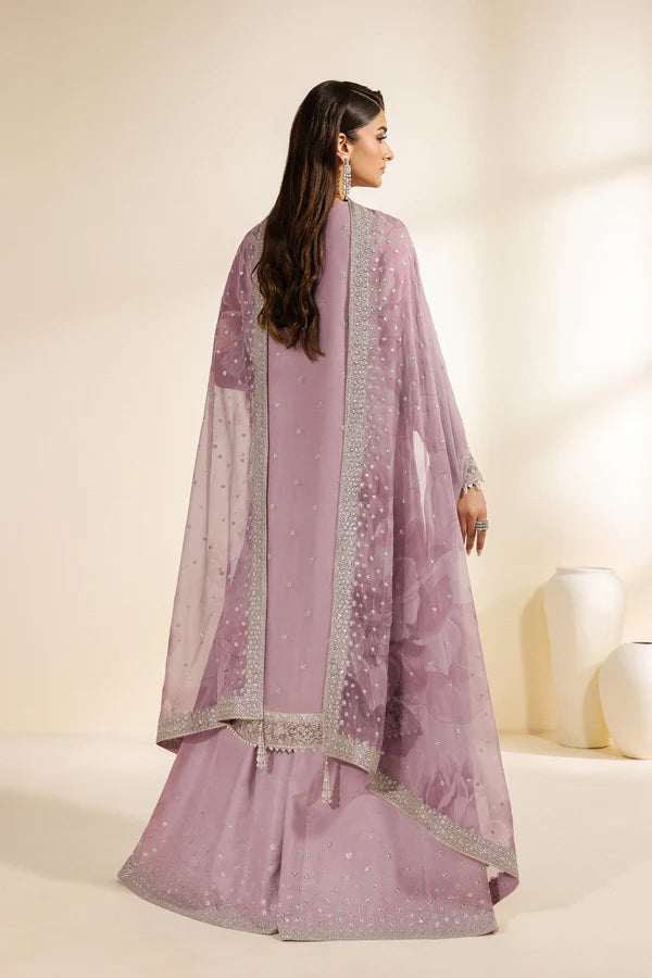 Meraki by Zarif | Unstitched Embroidered Chiffon Formal Collection - 2026 (NAHLA)