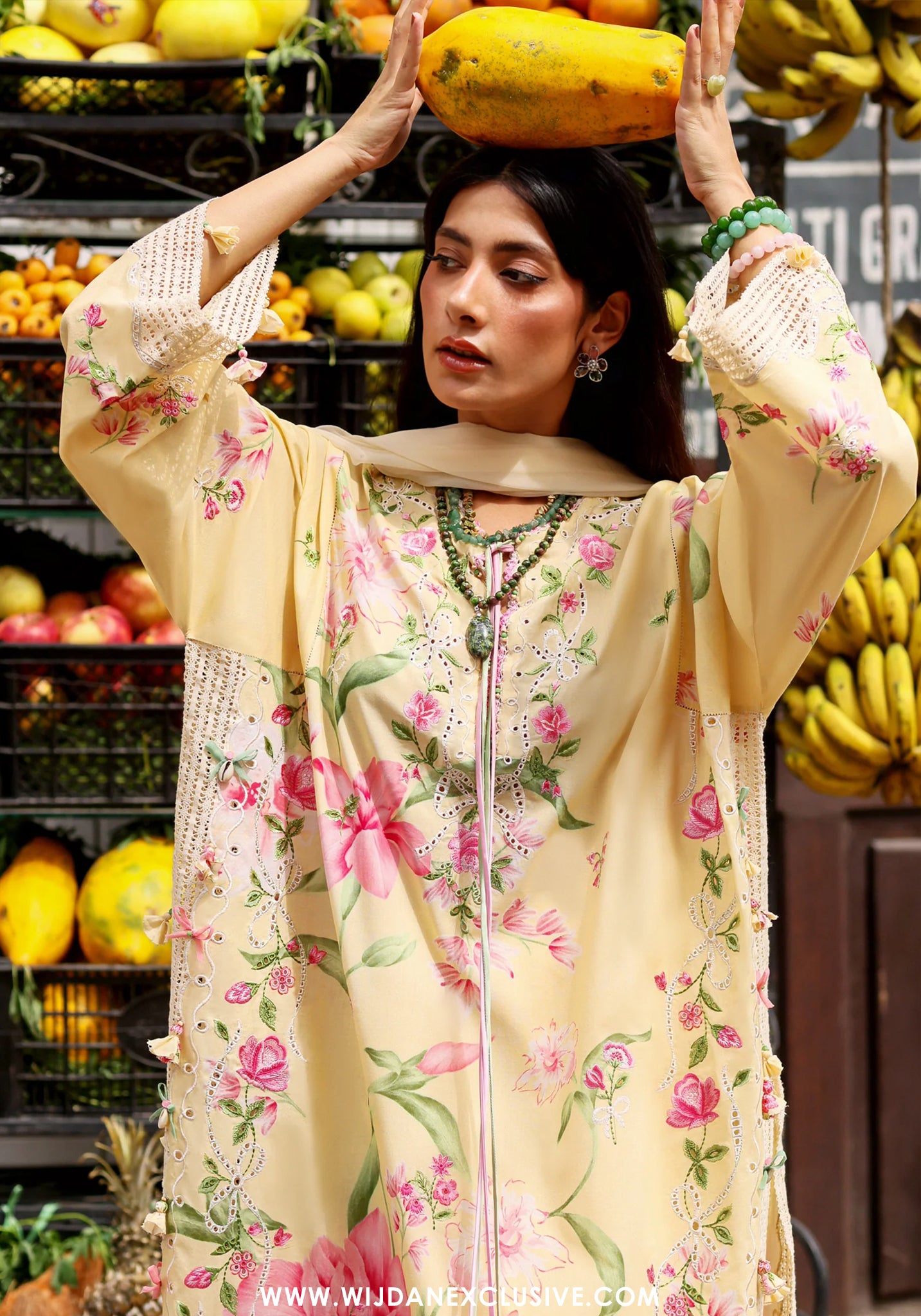 Wildflower by Zaha | Unstitched Festive Lawn Collection - 2026 (HIMALAYAN BELL MIST)