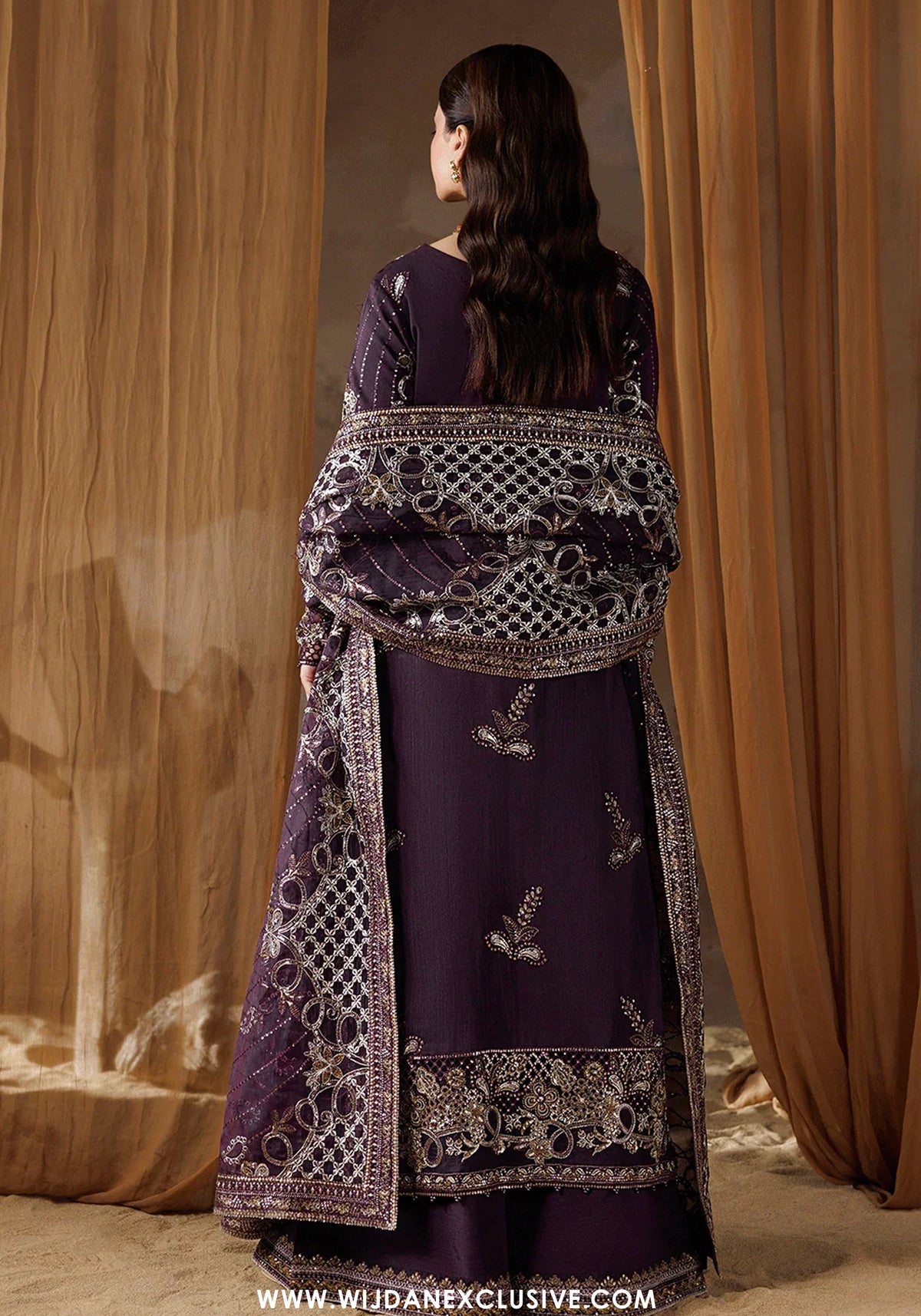 Shehnai by Ramsha | Unstitched Luxury Formal Raw Silk Collection'26 (SS-208)