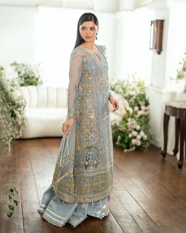 Sham Shandaar by Mushq | Unstitched Chiffon Collection - 2025 (JASHN E JAHANARA)