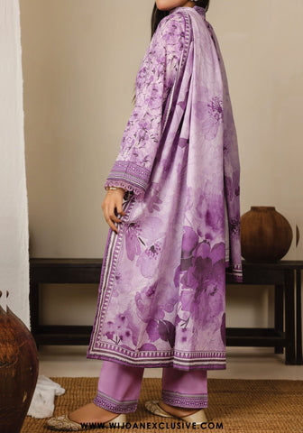 VS Daman Unstitched 3PC Digital Cambric Collection - 2025 D-2002