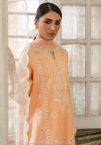 Izel by Marjjan | Unstitched Karandi Embroidered Collection - 2026 (MSK-04-B)