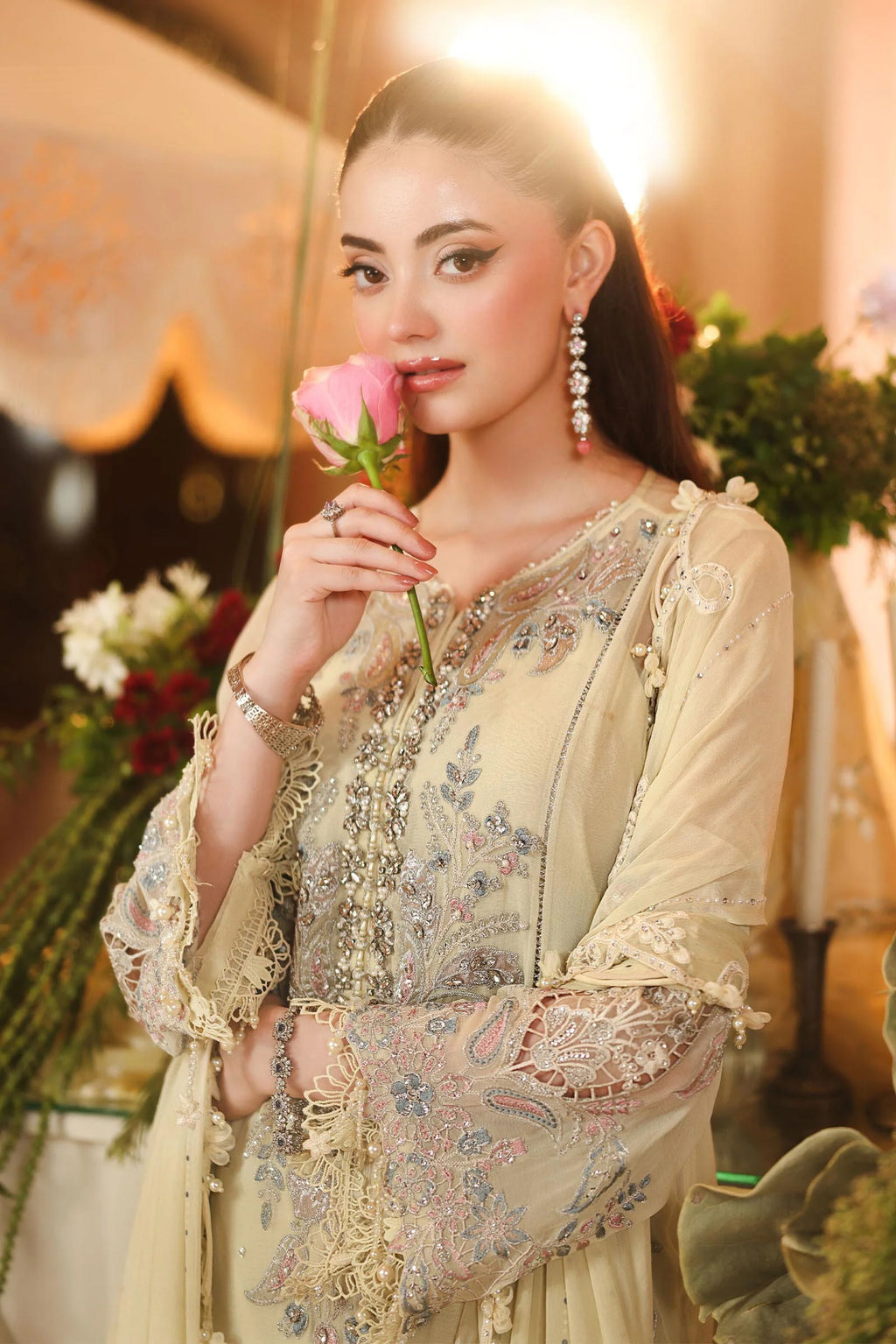 Royale Tea Affair by Maria.B | Unstitched Chiffon Formal Collection - 2026 (D-08)