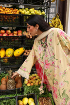 Wildflower by Zaha | Unstitched Festive Lawn Collection - 2026 (HIMALAYAN BELL MIST)