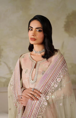 Zarif Zaneera Unstitched Printed & Embroidered Formals Collection - 2025 (SERIYAH)